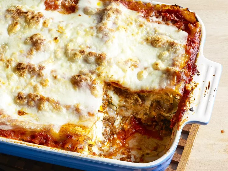 Image Of A Lasagna